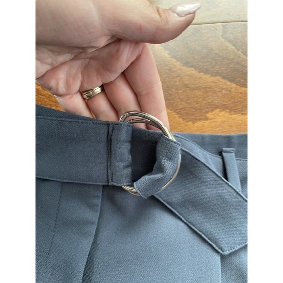 Ann Taylor ANN TAYLOR The Belted Boot Pant In Iron Gray Solid 4 NWT - Picture 3 of 10